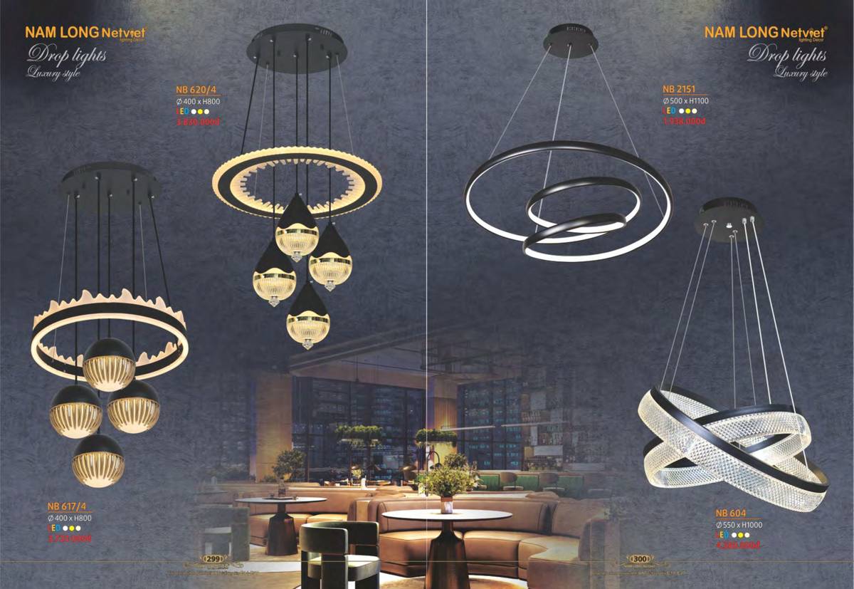 Đèn trang trí NAM LONG Catalogue và Bảng giá tại Bình Dương /Page 44